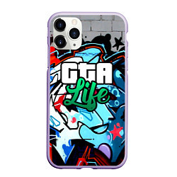 Чехол iPhone 11 Pro матовый GTA LIFE