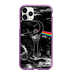 Чехол iPhone 11 Pro матовый Dark Side of the Moon Stick