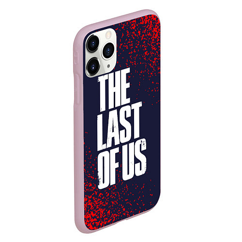 Чехол iPhone 11 Pro матовый THE LAST OF US ОДНИ ИЗ НАС / 3D-Розовый – фото 2