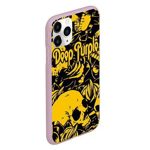 Чехол iPhone 11 Pro матовый Deep Purple / 3D-Розовый – фото 2