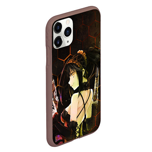Чехол iPhone 11 Pro матовый Куруми Токисаки / 3D-Коричневый – фото 2