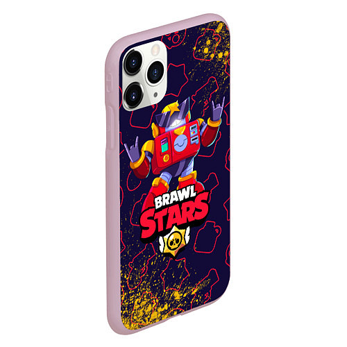 Чехол iPhone 11 Pro матовый BRAWL STARS SURGE СУРЖ / 3D-Розовый – фото 2