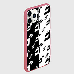 Чехол iPhone 11 Pro матовый JoJo Bizarre Adventure, цвет: 3D-малиновый — фото 2