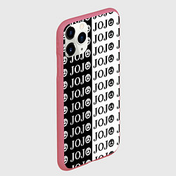 Чехол iPhone 11 Pro матовый JoJo Bizarre Adventure, цвет: 3D-малиновый — фото 2