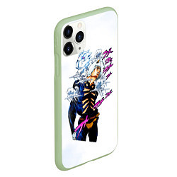 Чехол iPhone 11 Pro матовый JoJo Bizarre Adventure, цвет: 3D-салатовый — фото 2