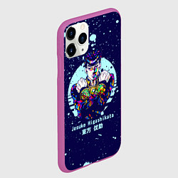 Чехол iPhone 11 Pro матовый JoJo Bizarre Adventure, цвет: 3D-фиолетовый — фото 2
