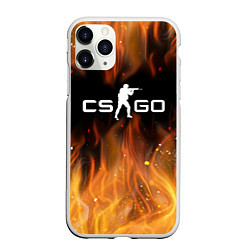 Чехол iPhone 11 Pro матовый COUNTER STRIKE, цвет: 3D-белый