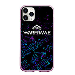 Чехол iPhone 11 Pro матовый WARFRAME ВАРФРЕЙМ, цвет: 3D-розовый