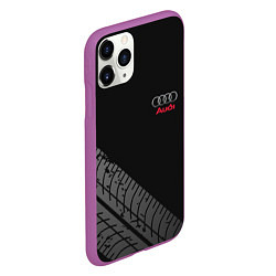 Чехол iPhone 11 Pro матовый AUDI, цвет: 3D-фиолетовый — фото 2