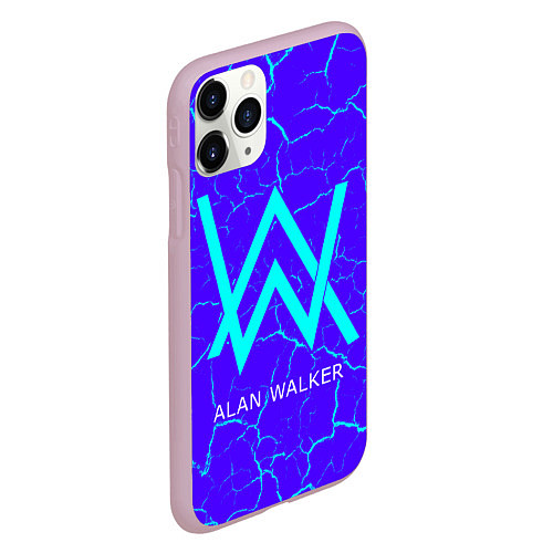 Чехол iPhone 11 Pro матовый ALAN WALKER АЛАН УОКЕР / 3D-Розовый – фото 2