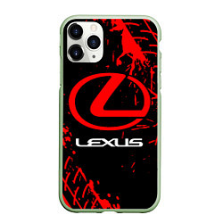 Чехол iPhone 11 Pro матовый LEXUS ЛЕКСУС