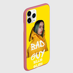 Чехол iPhone 11 Pro матовый Billie Eilish Билли Айлиш, цвет: 3D-малиновый — фото 2