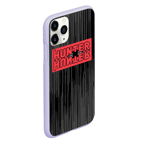 Чехол iPhone 11 Pro матовый Hunter x Hunter / 3D-Светло-сиреневый – фото 2