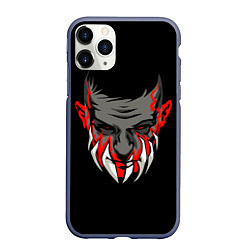 Чехол iPhone 11 Pro матовый Finn Balor, цвет: 3D-серый