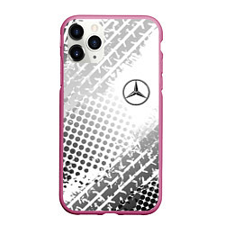 Чехол iPhone 11 Pro матовый Mercedes-Benz