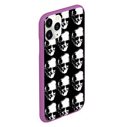 Чехол iPhone 11 Pro матовый STAN LEE, цвет: 3D-фиолетовый — фото 2