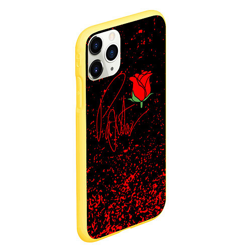 Чехол iPhone 11 Pro матовый PAYTON MOORMEIER / 3D-Желтый – фото 2