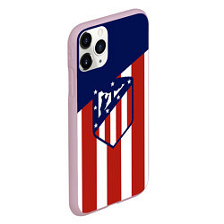 Чехол iPhone 11 Pro матовый Atletico Madrid, цвет: 3D-розовый — фото 2