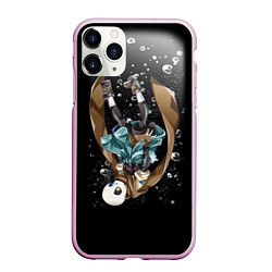 Чехол iPhone 11 Pro матовый UNDERTALE, цвет: 3D-розовый