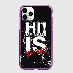 Чехол iPhone 11 Pro матовый EMINEM