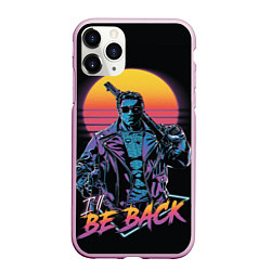 Чехол iPhone 11 Pro матовый I WILL BE BACK TERMINATOR