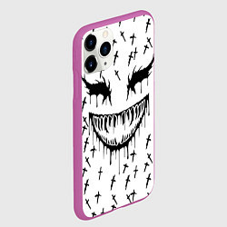 Чехол iPhone 11 Pro матовый GHOSTEMANE, цвет: 3D-фиолетовый — фото 2