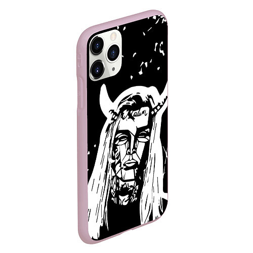 Чехол iPhone 11 Pro матовый GHOSTEMANE / 3D-Розовый – фото 2