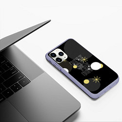 Чехол iPhone 11 Pro матовый Лучший из лучших, цвет: 3D-светло-сиреневый — фото 2
