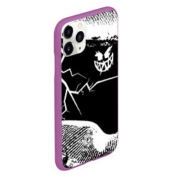 Чехол iPhone 11 Pro матовый Pyrokinesis, цвет: 3D-фиолетовый — фото 2