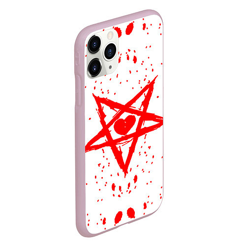 Чехол iPhone 11 Pro матовый GHOSTEMANE / 3D-Розовый – фото 2