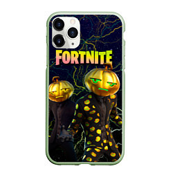 Чехол iPhone 11 Pro матовый Fortnite Jack Gourdon, цвет: 3D-салатовый