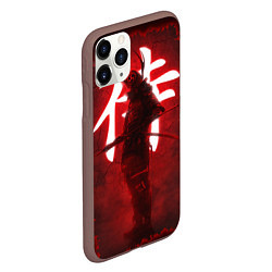 Чехол iPhone 11 Pro матовый NEON SAMURAI, цвет: 3D-коричневый — фото 2