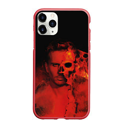 Чехол iPhone 11 Pro матовый Фая, цвет: 3D-красный