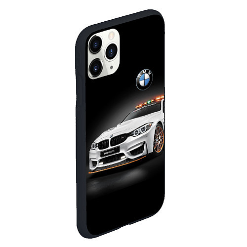 Чехол iPhone 11 Pro матовый Safety car / 3D-Черный – фото 2