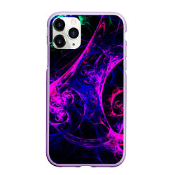 Чехол iPhone 11 Pro матовый GambaTR, цвет: 3D-сиреневый