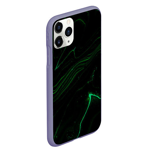 Чехол iPhone 11 Pro матовый PuRRi$ / 3D-Серый – фото 2