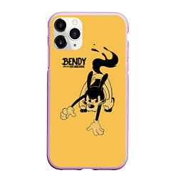 Чехол iPhone 11 Pro матовый Bendy And The Ink Machine