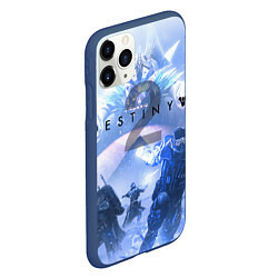 Чехол iPhone 11 Pro матовый Destiny 2: Beyond Light, цвет: 3D-тёмно-синий — фото 2