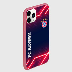 Чехол iPhone 11 Pro матовый БАВАРИЯ, цвет: 3D-малиновый — фото 2