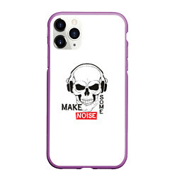 Чехол iPhone 11 Pro матовый Make some noise