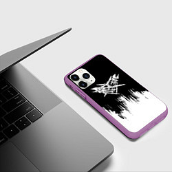 Чехол iPhone 11 Pro матовый Velial Squad, цвет: 3D-фиолетовый — фото 2