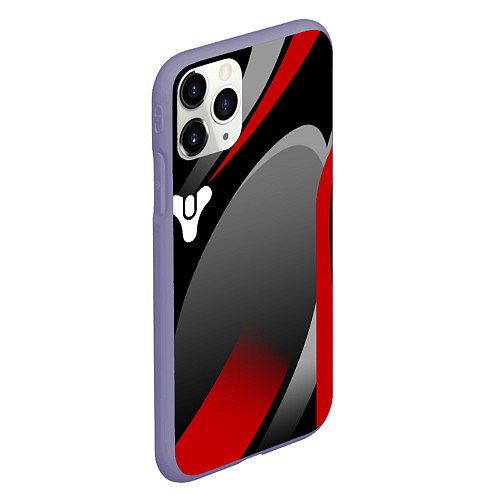 Чехол iPhone 11 Pro матовый DESTINY 2 / 3D-Серый – фото 2