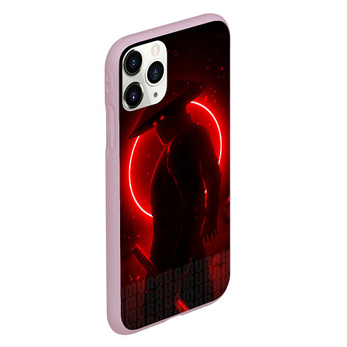 Чехол iPhone 11 Pro матовый SAMURAI / 3D-Розовый – фото 2