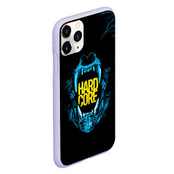 Чехол iPhone 11 Pro матовый HARD CORE, цвет: 3D-светло-сиреневый — фото 2