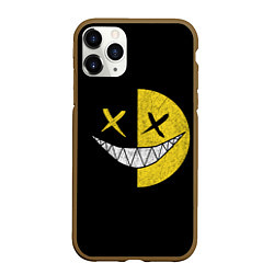 Чехол iPhone 11 Pro матовый SMILE