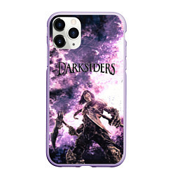 Чехол iPhone 11 Pro матовый Darksiders 2, цвет: 3D-светло-сиреневый