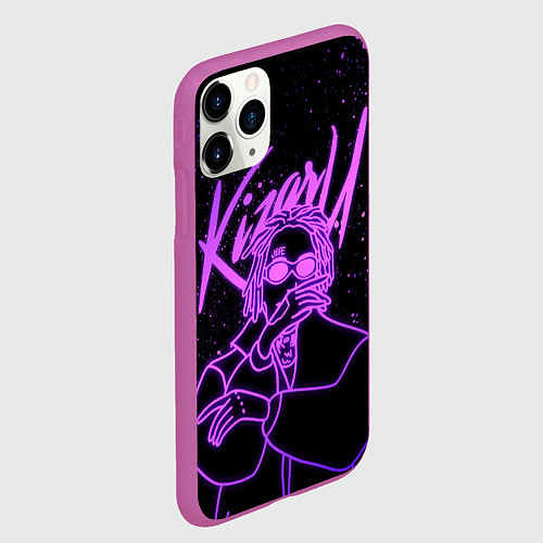 Чехол iPhone 11 Pro матовый KIZARU / 3D-Фиолетовый – фото 2