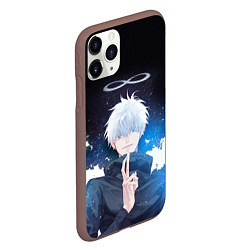 Чехол iPhone 11 Pro матовый Магическая битва, цвет: 3D-коричневый — фото 2