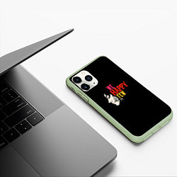 Чехол iPhone 11 Pro матовый We Happy few, цвет: 3D-салатовый — фото 2