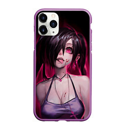 Чехол iPhone 11 Pro матовый Play with me, цвет: 3D-фиолетовый